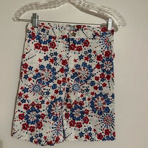 Boys Fireworks Patterned Formal Shorts / worn once.  Size 10